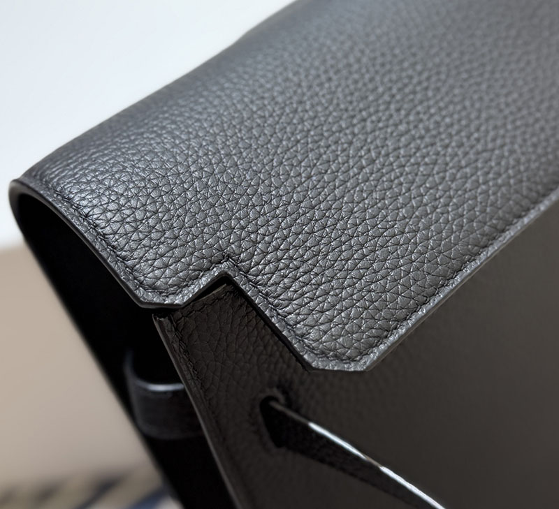 エルメス ケリーデペッシュ 36の通販 HERMES ケリーデペッシュ36 黒 ブラック トゴ シルバー金具 H078392CK89 エルメス メンズバッグ 新作 - 画像 (6)
