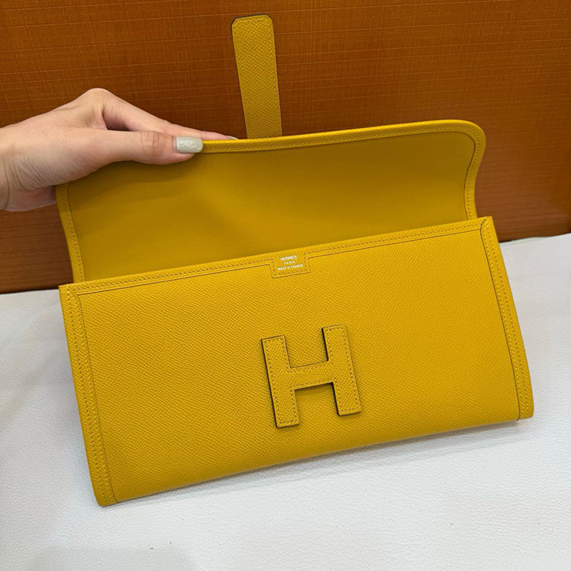 エルメス ジジェ エランの通販 HERMES ジジェ エラン ジョーヌアンブル ヴォーエプソン H048490CA9D エルメス ジジェ 定価 - 画像 (6)