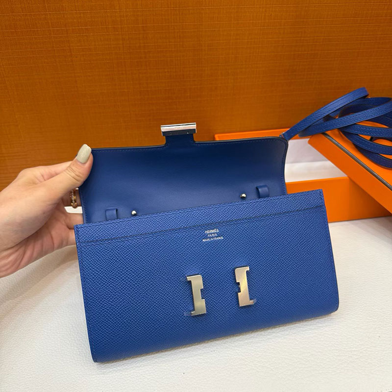 エルメス コンスタンスの通販 HERMES コンスタンスロング トゥーゴー ブルーフランス ヴォーエプソン シルバー金具 H080201CK71 コンスタンス トゥーゴー 定価 - 画像 (4)