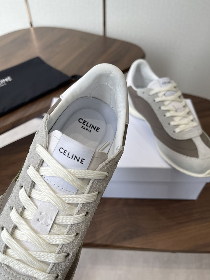 最高級セリーヌスーパーコピー CELINE スニーカー RACER Low Top Sneaker レーサー ロートップ グレー 2630775 セリーヌ スニーカー 人気 - 画像 (6)