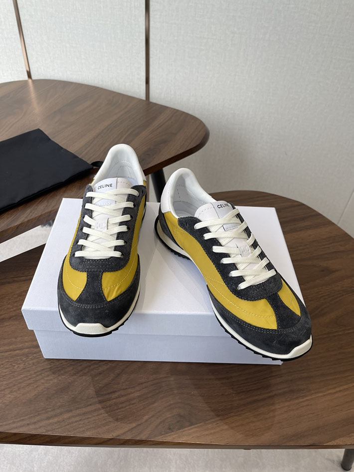 最高級セリーヌスーパーコピー CELINE スニーカー RACER Low Top Sneaker レーサー ロートップ イエロー 2630776 セリーヌ スニーカー 安い - 画像 (9)