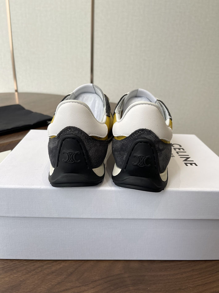 最高級セリーヌスーパーコピー CELINE スニーカー RACER Low Top Sneaker レーサー ロートップ イエロー 2630776 セリーヌ スニーカー 安い - 画像 (5)