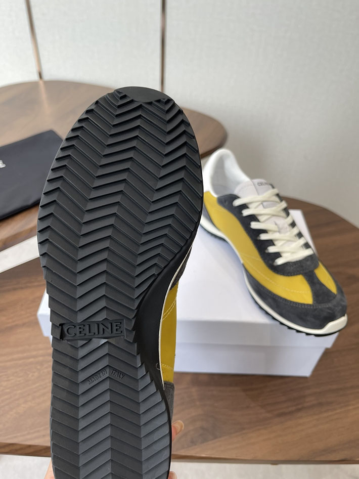 最高級セリーヌスーパーコピー CELINE スニーカー RACER Low Top Sneaker レーサー ロートップ イエロー 2630776 セリーヌ スニーカー 安い - 画像 (4)