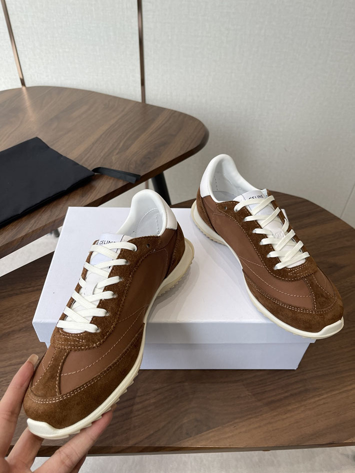最高級セリーヌスーパーコピー CELINE スニーカー RACER Low Top Sneaker レーサー ロートップ ブラウン 2630777 セリーヌ 靴 安い - 画像 (8)