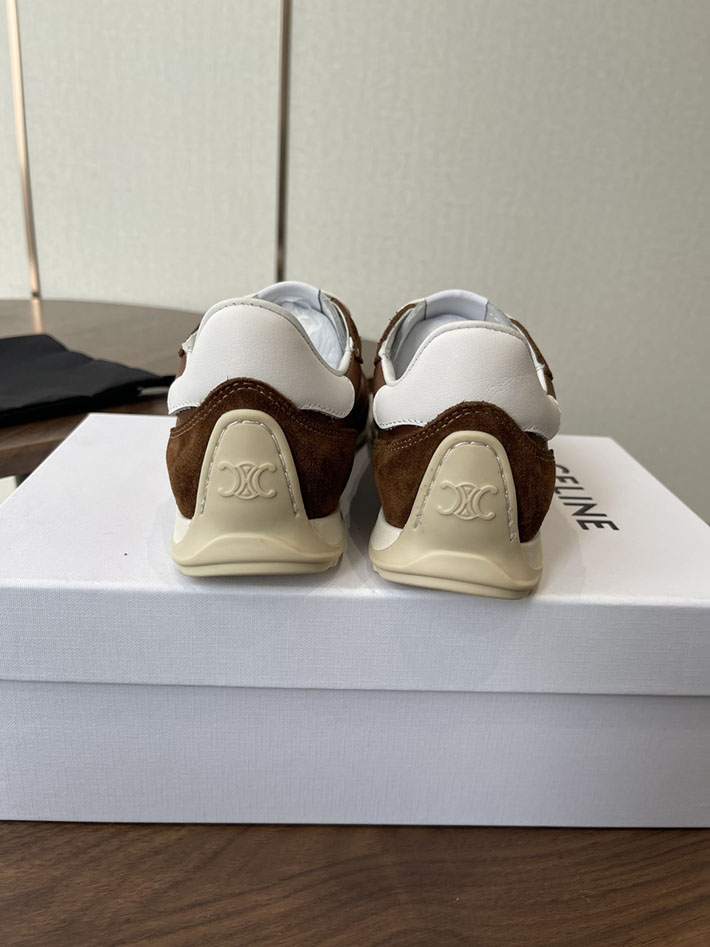 最高級セリーヌスーパーコピー CELINE スニーカー RACER Low Top Sneaker レーサー ロートップ ブラウン 2630777 セリーヌ 靴 安い - 画像 (5)