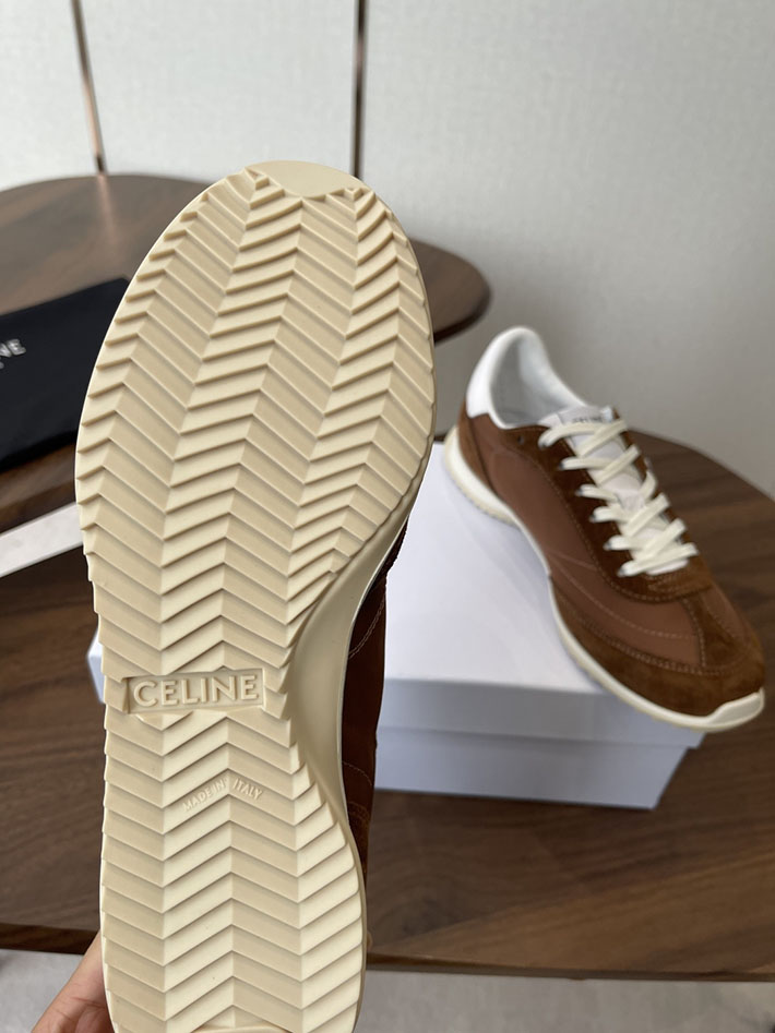最高級セリーヌスーパーコピー CELINE スニーカー RACER Low Top Sneaker レーサー ロートップ ブラウン 2630777 セリーヌ 靴 安い - 画像 (4)
