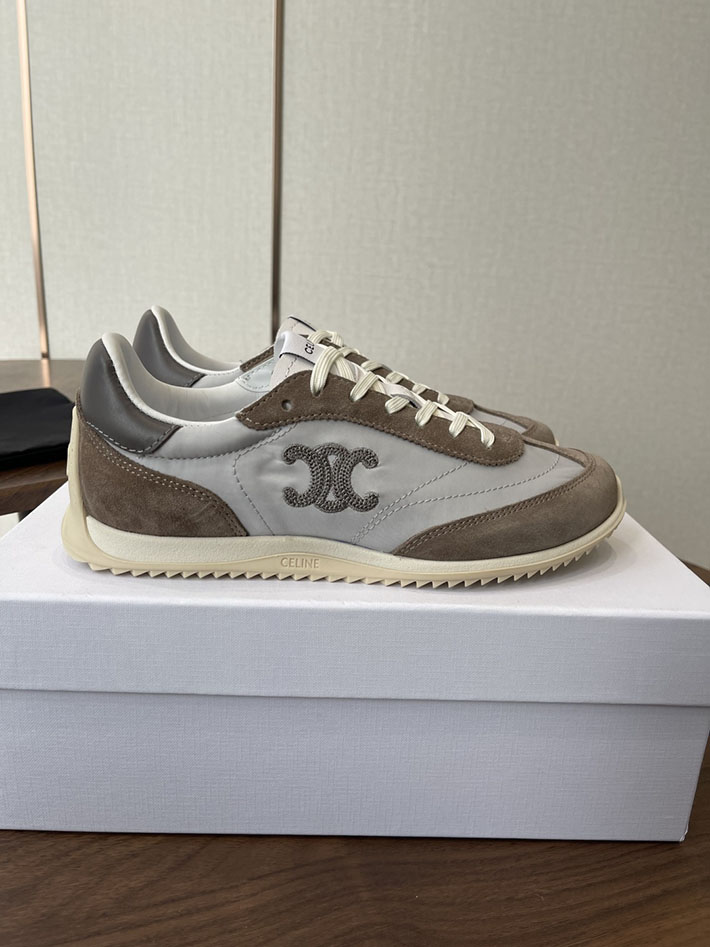 最高級セリーヌスーパーコピー CELINE スニーカー RACER Low Top Sneaker レーサー ロートップ スカイブルー 2630778 セリーヌ 靴 レディース - 画像 (2)