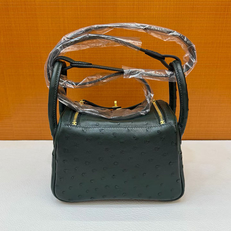 エルメス リンディミニの通販 HERMES ミニリンディ ヴェールシプレ オーストリッチ ゴールド金具 H079087CC6O エルメス バッグ 定価 - 画像 (9)