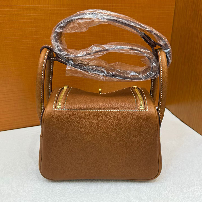 エルメス リンディミニの通販 HERMES ミニリンディ フォーブ バレニア ゴールド金具 H079086CKAD エルメス バッグ 安い順 - 画像 (8)