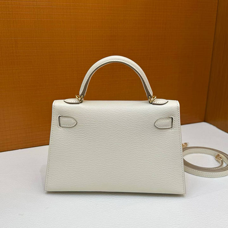 エルメス ケリーミニ2の通販 HERMES ケリーミニ2 外縫い マッシュルーム シェブルミゾル ゴールド金具 H073628CC0T エルメス ミニ ショルダー - 画像 (8)