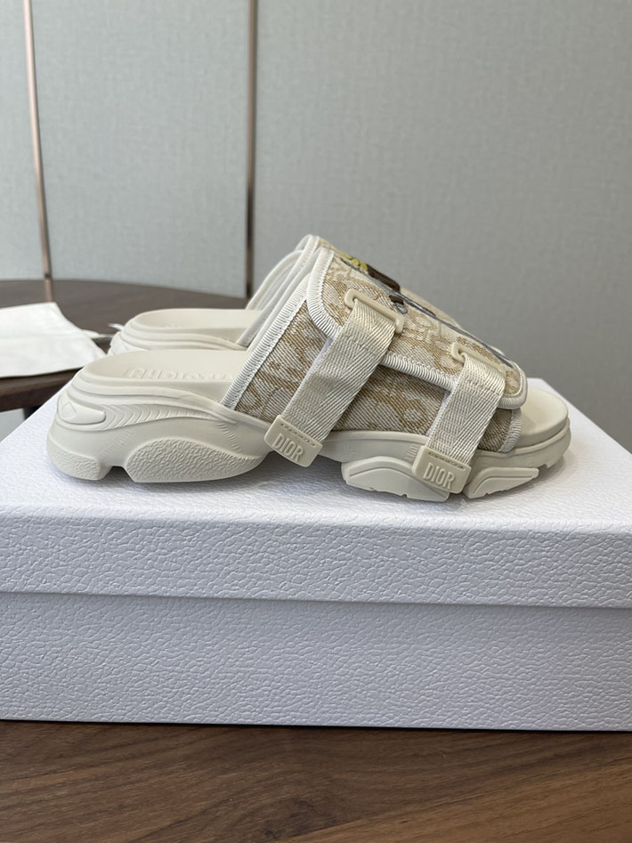 最高級ディオールスーパーコピー Dior 2026年春夏 新作 サンダル レディース 厚底5cm シューズ 2630786 ディオール サンダル 厚底 - 画像 (3)