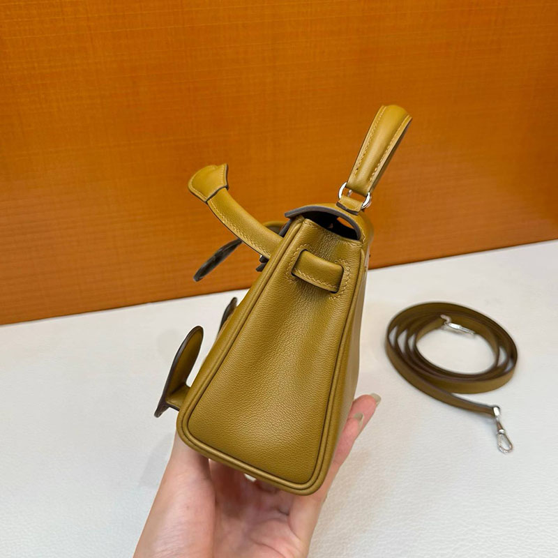 エルメス ケリードールの通販 HERMES ケリードール デュンヌ スイフト シルバー金具 H085023CK2D エルメス ケリードール バッグ - 画像 (7)