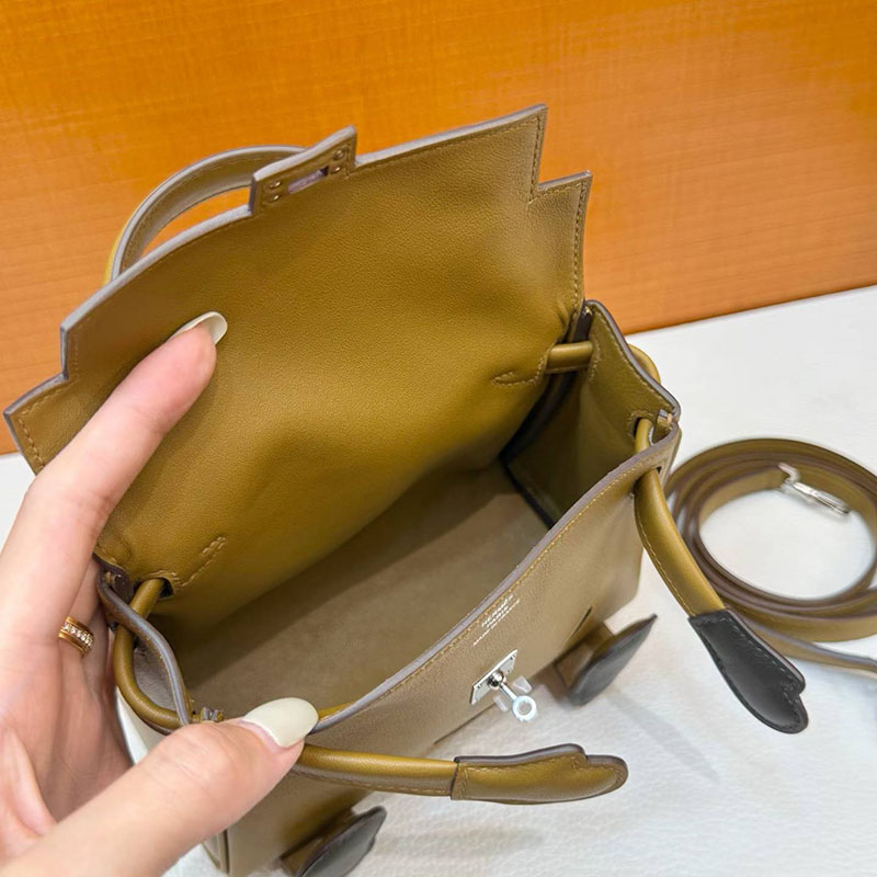 エルメス ケリードールの通販 HERMES ケリードール デュンヌ スイフト シルバー金具 H085023CK2D エルメス ケリードール バッグ - 画像 (5)