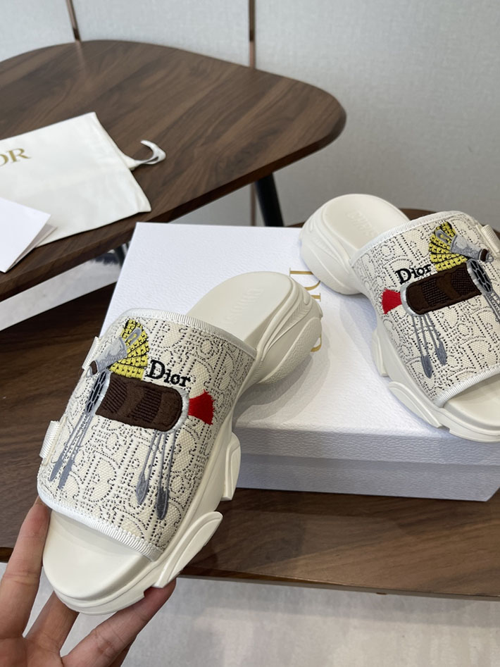 最高級ディオールスーパーコピー Dior 2026年春夏 新作 サンダル レディース 厚底5cm シューズ 2630788 サンダル レディース おしゃれ - 画像 (8)