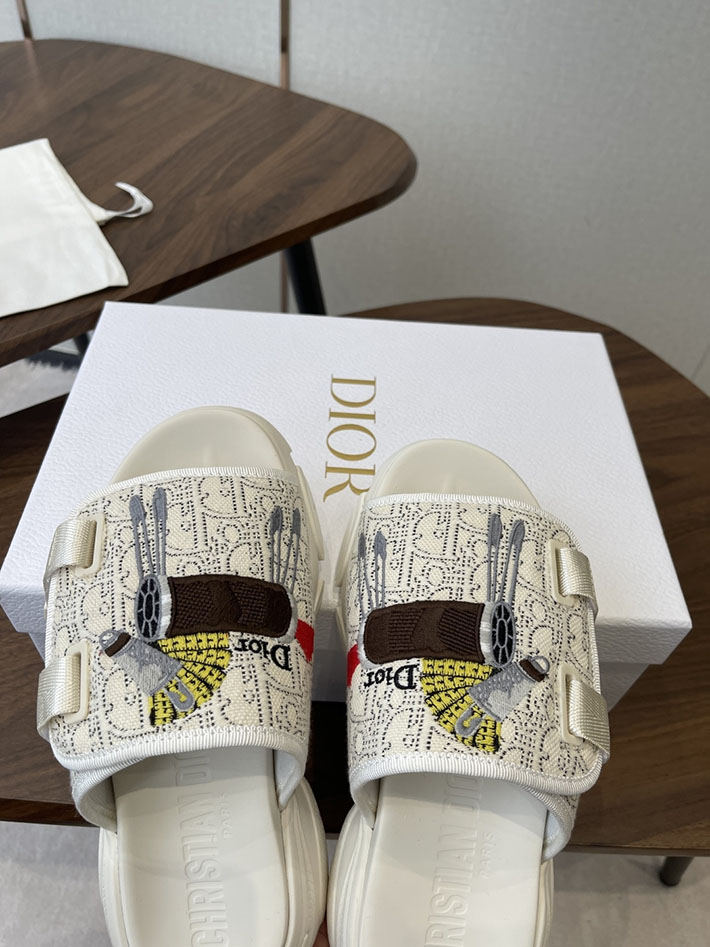 最高級ディオールスーパーコピー Dior 2026年春夏 新作 サンダル レディース 厚底5cm シューズ 2630788 サンダル レディース おしゃれ - 画像 (7)