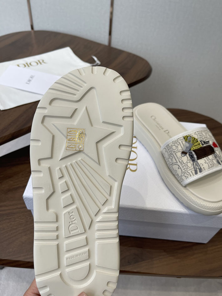 最高級ディオールスーパーコピー Dior ラバ・ドウェイ ミュール サンダル レディース 厚底 シューズ 2630790 サンダル ブランド 高級 レディース - 画像 (4)
