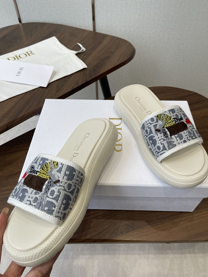 最高級ディオールスーパーコピー Dior ラバ・ドウェイ ミュール サンダル レディース 厚底 シューズ 2630791 サンダル レディース おしゃれ ブランド - 画像 (8)