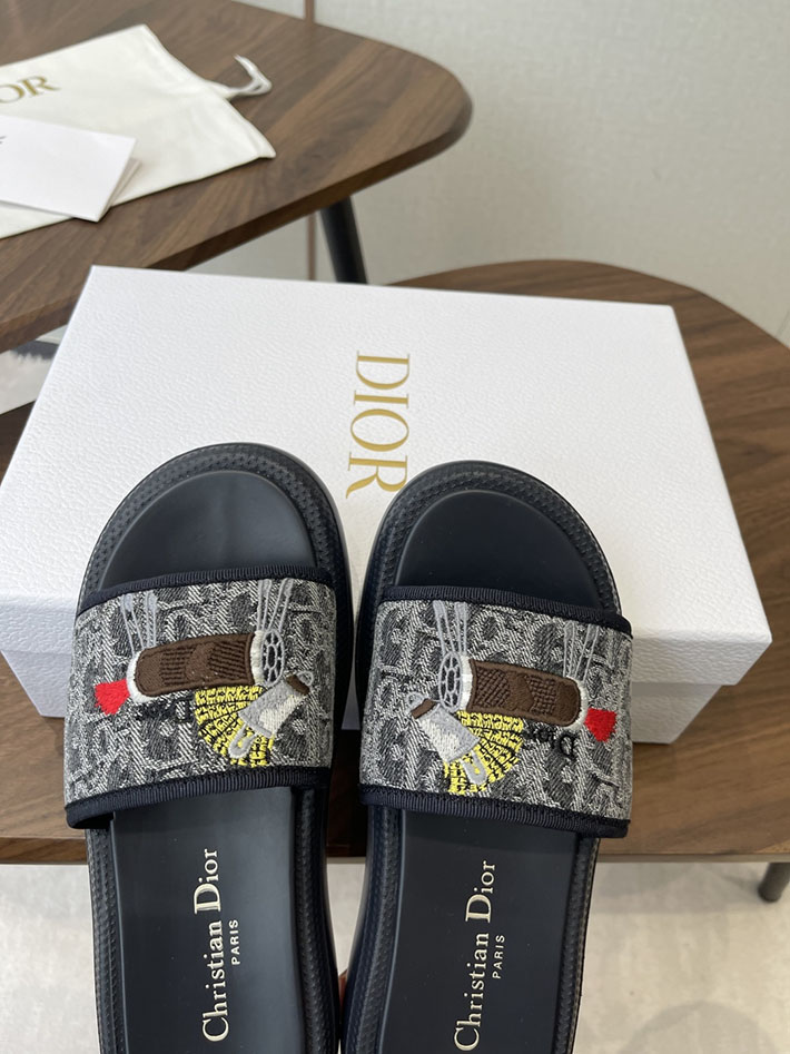 最高級ディオールスーパーコピー Dior ラバ・ドウェイ ミュール サンダル レディース 厚底 シューズ 2630792 ディオール サンダル 厚底 - 画像 (7)