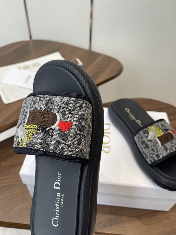 最高級ディオールスーパーコピー Dior ラバ・ドウェイ ミュール サンダル レディース 厚底 シューズ 2630792 ディオール サンダル 厚底 - 画像 (6)