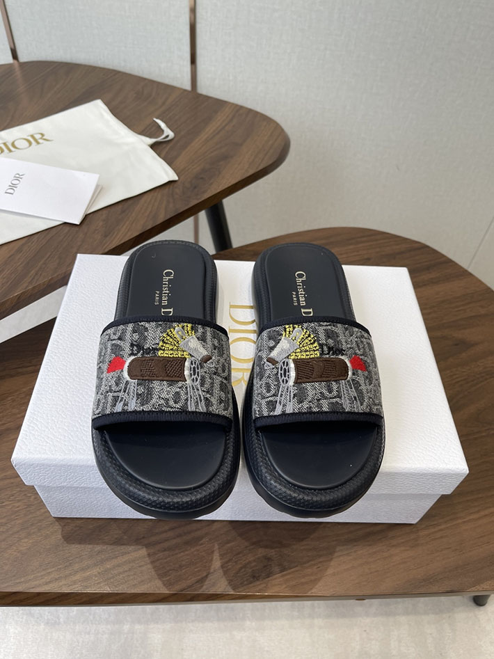 最高級ディオールスーパーコピー Dior ラバ・ドウェイ ミュール サンダル レディース 厚底 シューズ 2630792 ディオール サンダル 厚底 - 画像 (3)