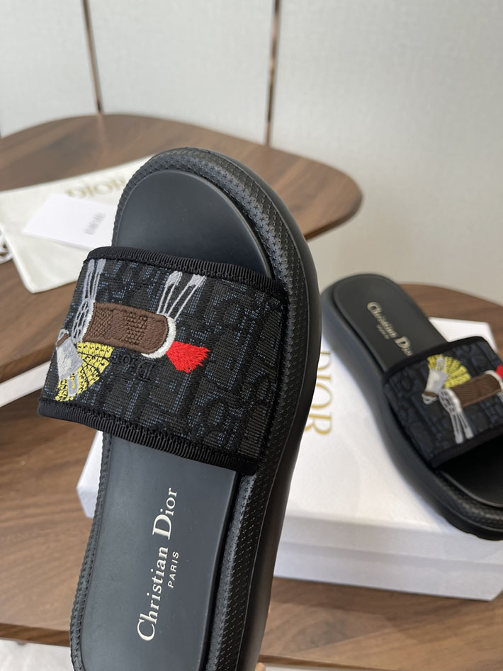 最高級ディオールスーパーコピー Dior ラバ・ドウェイ ミュール サンダル レディース 厚底 シューズ 2630794 ディオール サンダル レディース - 画像 (7)