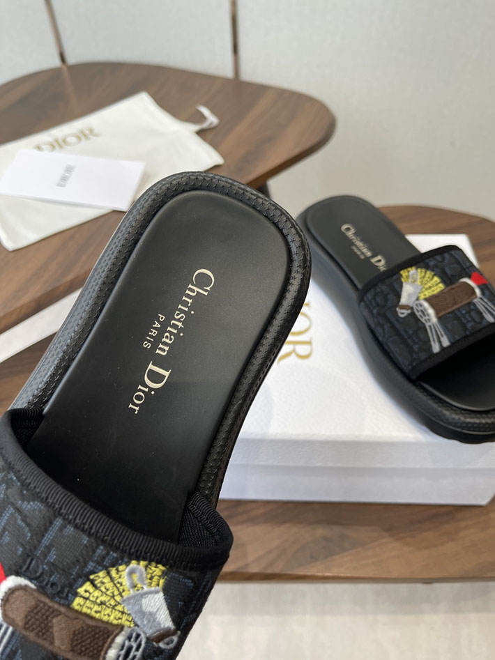 最高級ディオールスーパーコピー Dior ラバ・ドウェイ ミュール サンダル レディース 厚底 シューズ 2630794 ディオール サンダル レディース - 画像 (6)