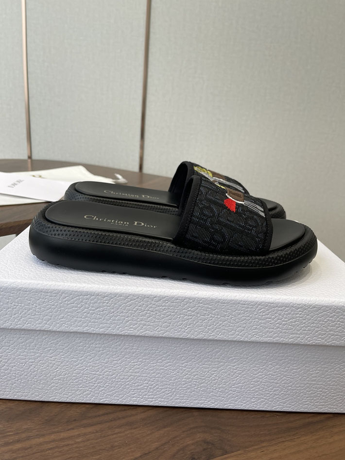 最高級ディオールスーパーコピー Dior ラバ・ドウェイ ミュール サンダル レディース 厚底 シューズ 2630794 ディオール サンダル レディース - 画像 (2)