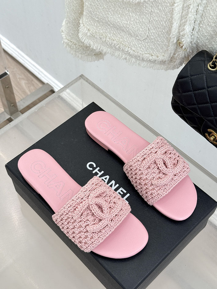 最高級シャネルスーパーコピー CHANEL 2026年春夏 新作 サンダル クロシェ ミュール ピンク 2630795 シャネル サンダル ピンク - 画像 (9)