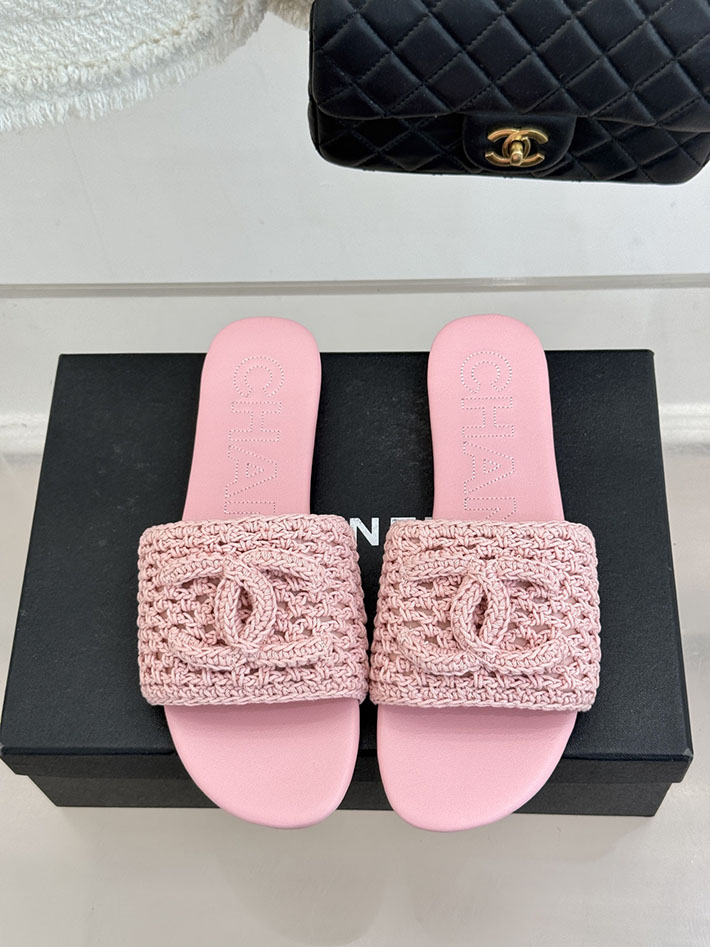 最高級シャネルスーパーコピー CHANEL 2026年春夏 新作 サンダル クロシェ ミュール ピンク 2630795 シャネル サンダル ピンク - 画像 (8)