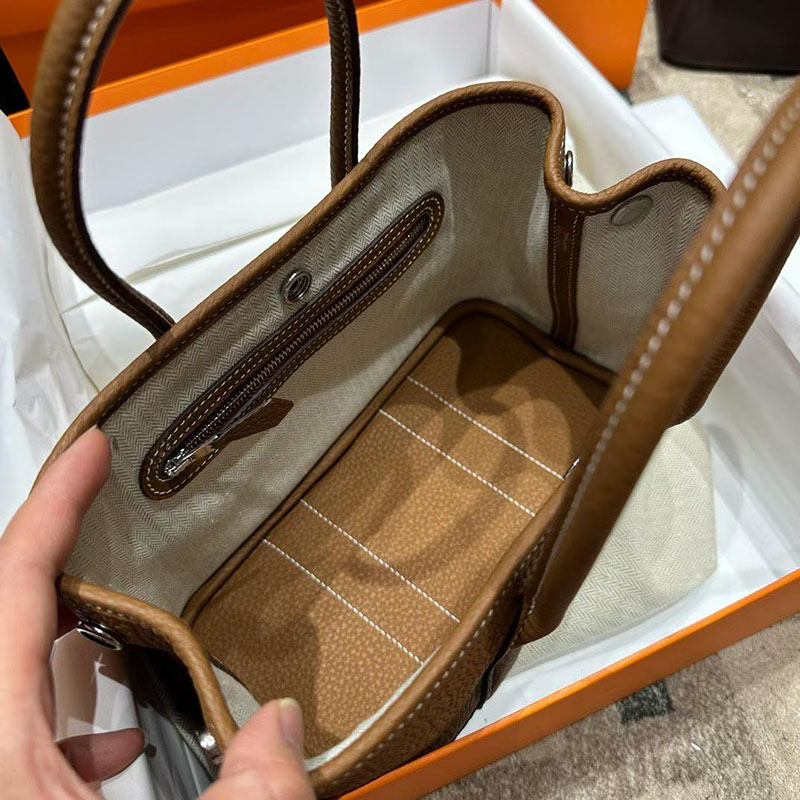エルメス トートバッグの通販 HERMES ネオ・ガーデン 23 ゴールド ネゴンダ シルバー金具 H084533CK37 エルメス ネオガーデン 定価 - 画像 (2)