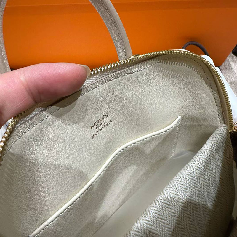 エルメス ボリードミニの通販 HERMES ボリード1923 ミニ クレ シェブルミゾル シルバー金具 H073444CK10 ボリード1923 ミニ 定価 - 画像 (2)