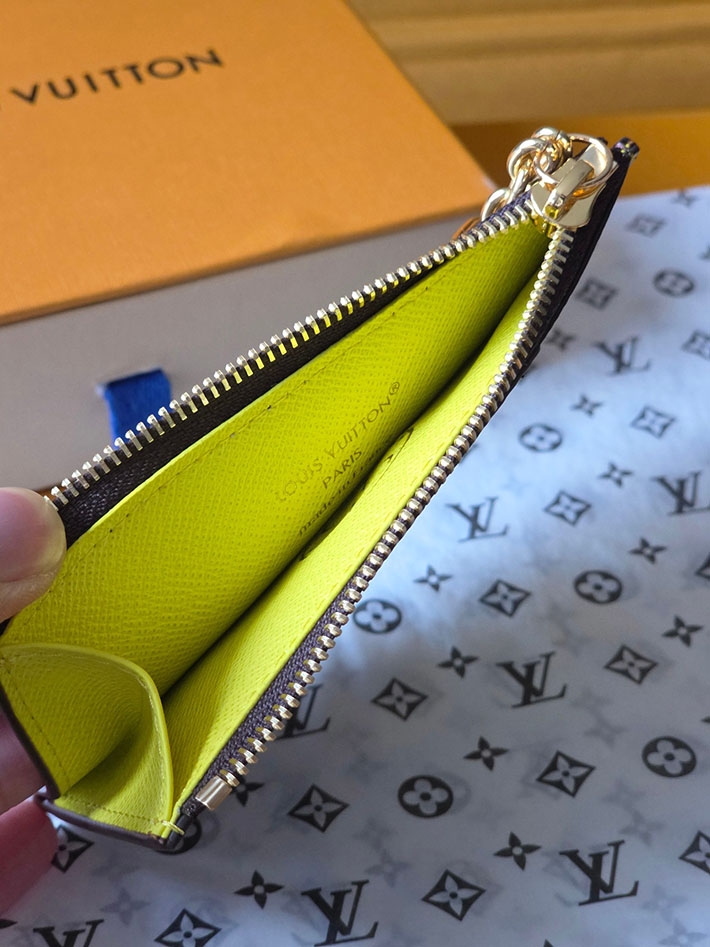 最高級ルイヴィトンスーパーコピー Louis Vuitton カードケース ポルト カルト・ロミー ジョーヌマット M27771 ルイヴィトン カードケース 財布代わり - 画像 (4)