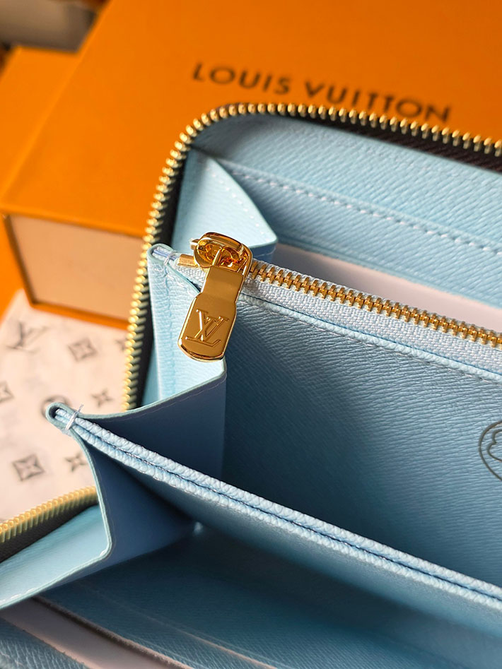 最高級ルイヴィトンスーパーコピー Louis Vuitton ジッピー・ウォレット 財布 スカイブルー M28278 ルイヴィトン 長財布 人気ランキング - 画像 (2)