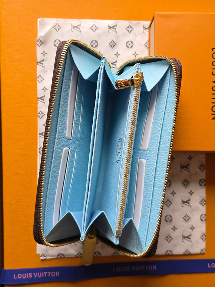 最高級ルイヴィトンスーパーコピー Louis Vuitton ジッピー・ウォレット 財布 スカイブルー M28278 ルイヴィトン 長財布 人気ランキング - 画像 (6)
