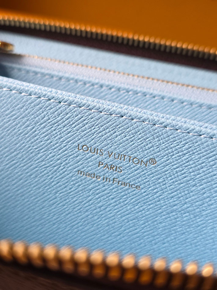 最高級ルイヴィトンスーパーコピー Louis Vuitton ジッピー・ウォレット 財布 スカイブルー M28278 ルイヴィトン 長財布 人気ランキング - 画像 (5)