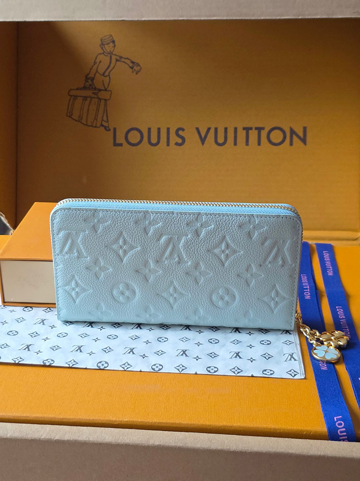 最高級ルイヴィトンスーパーコピー Louis Vuitton ジッピー ウォレット 長財布 ウォッシュド・ブルー M27763 ルイヴィトン 長財布 ジッピーウォレット - 画像 (10)