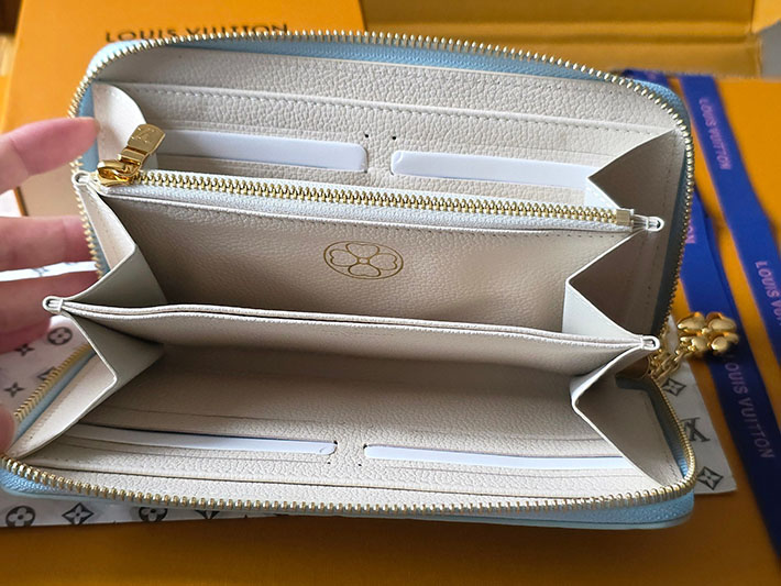 最高級ルイヴィトンスーパーコピー Louis Vuitton ジッピー ウォレット 長財布 ウォッシュド・ブルー M27763 ルイヴィトン 長財布 ジッピーウォレット - 画像 (6)