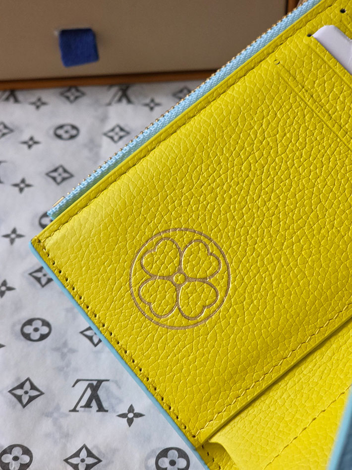 最高級ルイヴィトンスーパーコピー Louis Vuitton 財布 ポルトフォイユ・ヴィクトリーヌ スカイブルー M28293 ルイヴィトン 財布 レディース 新作 - 画像 (6)