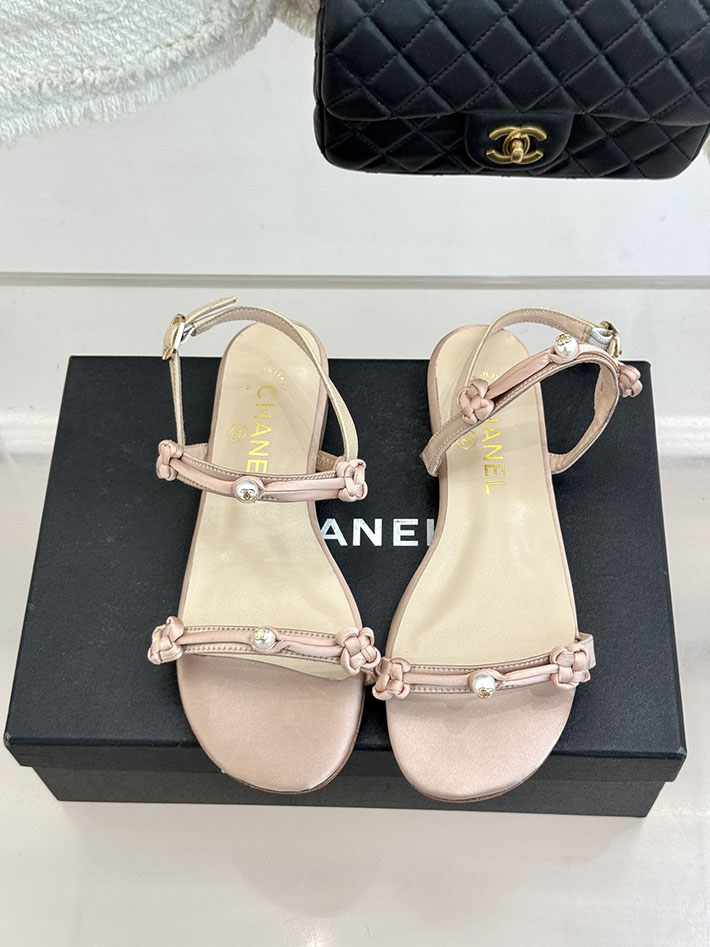 最高級シャネルスーパーコピー CHANEL 2026年春夏 新作 フラットサンダル カジュアルサンダル ピンク 2630827 ぺたんこサンダル人気ブランド - 画像 (8)