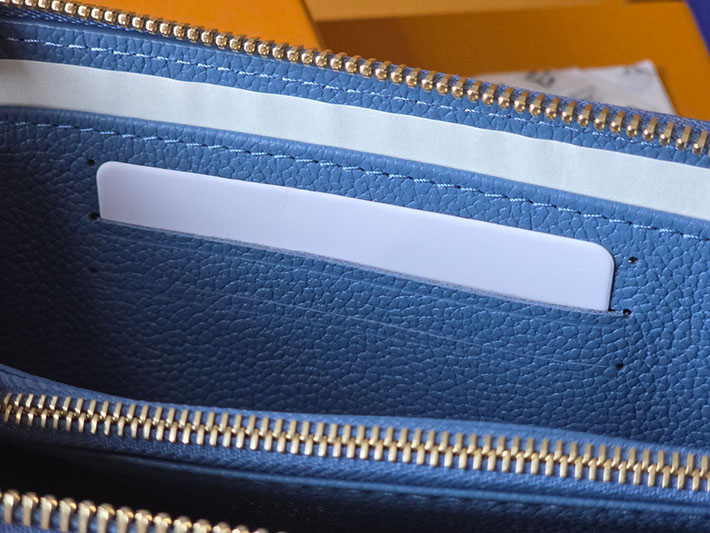 最高級ルイヴィトンスーパーコピー Louis Vuitton ジップ ウォレット Margot Wallet ウォッシュド・ブルー M27757 ルイヴィトン 財布 安い順 - 画像 (4)