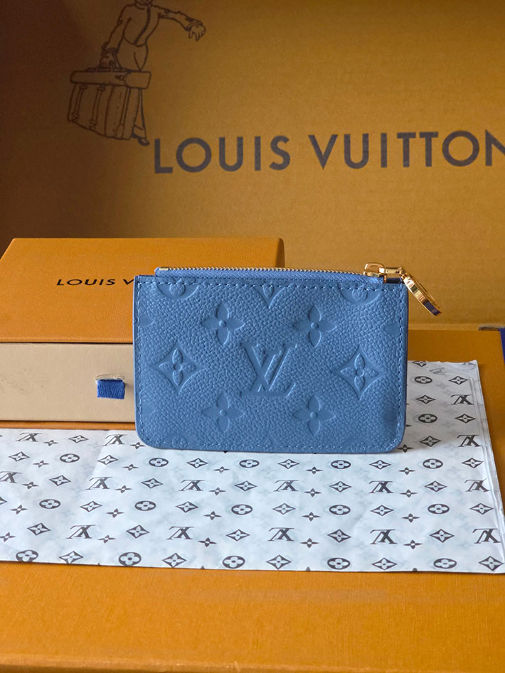 最高級ルイヴィトンスーパーコピー Louis Vuitton カードケース ポルト カルト・ロミー ウォッシュド・ブルー M27758 ルイヴィトン カードケース レディース - 画像 (9)