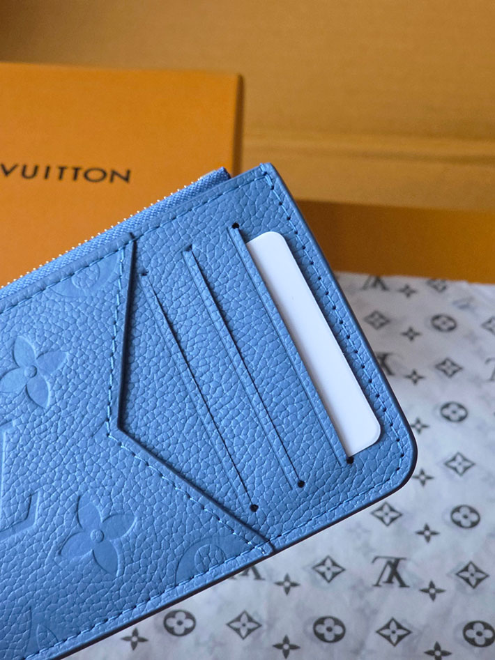 最高級ルイヴィトンスーパーコピー Louis Vuitton カードケース ポルト カルト・ロミー ウォッシュド・ブルー M27758 ルイヴィトン カードケース レディース - 画像 (7)
