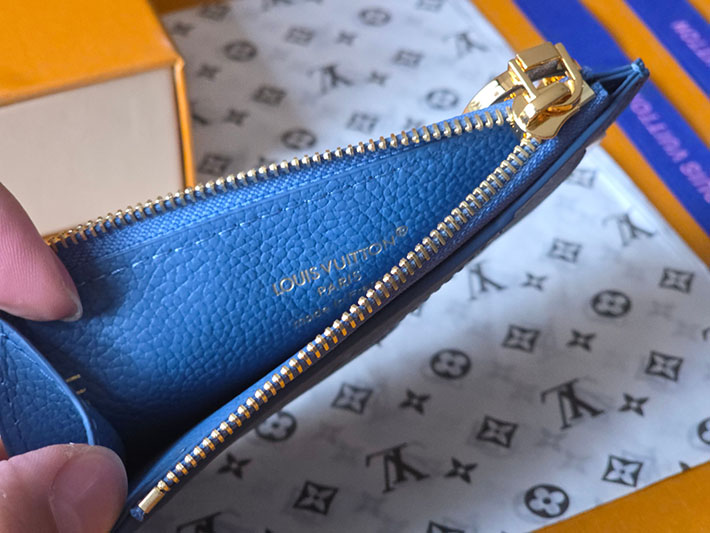 最高級ルイヴィトンスーパーコピー Louis Vuitton カードケース ポルト カルト・ロミー ウォッシュド・ブルー M27758 ルイヴィトン カードケース レディース - 画像 (3)