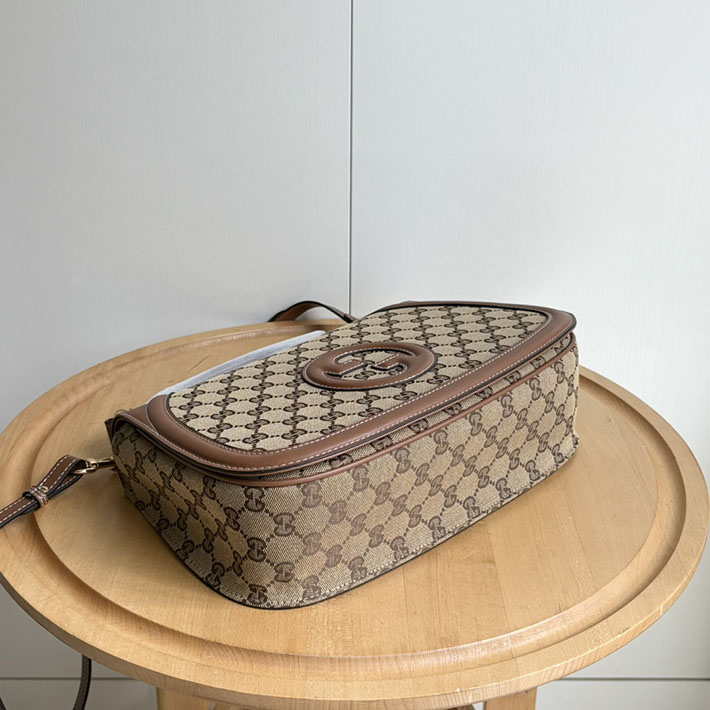 グッチ直営アウトレット店 GUCCI ブロンディ ラージ トップハンドルバッグ ベージュ&ダークブラウン 815716 HAAKG 9755 グッチ バッグ アウトレット - 画像 (8)