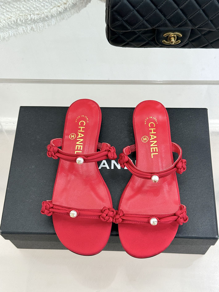 最高級シャネルスーパーコピー CHANEL 2026年春夏 新作 ココマーク サンダル レディース 女 レッド 2630830 シャネル サンダル 安い - 画像 (8)