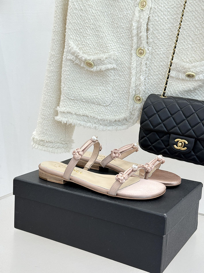 最高級シャネルスーパーコピー CHANEL 2026年春夏 新作 ココマーク サンダル レディース 女 ピンク 2630831 シャネル サンダル 定価 - 画像 (2)