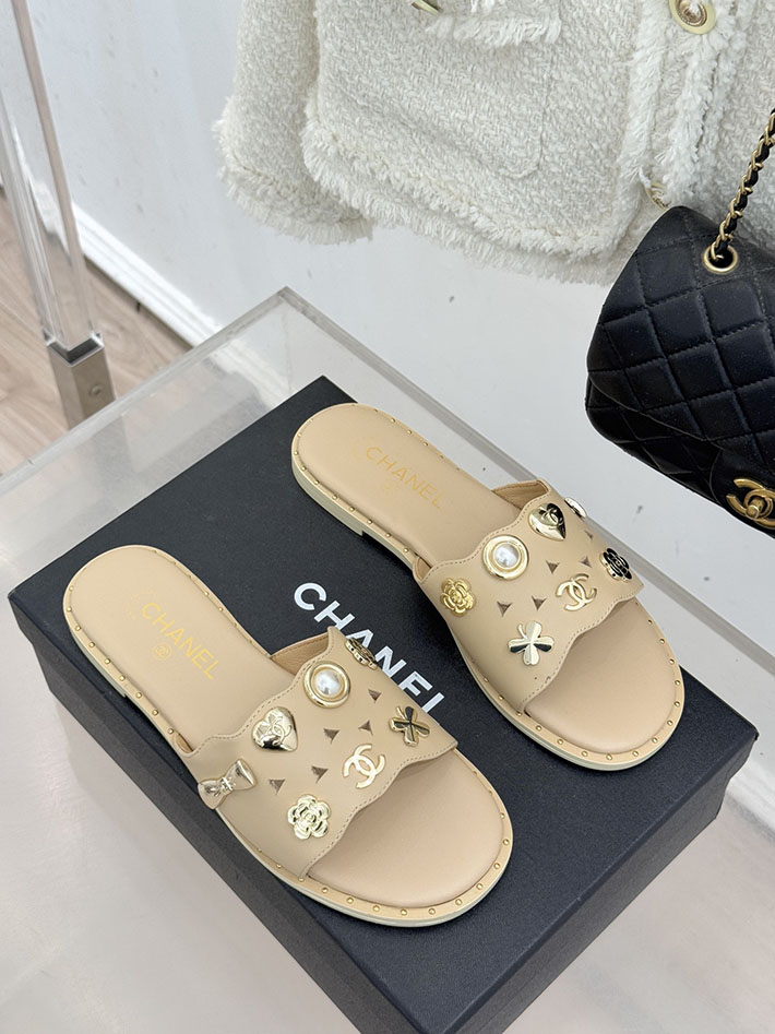 最高級シャネルスーパーコピー CHANEL 2026年春夏 新作 ココマーク サンダル 靴 レディース ベージュ 2630840 シャネル サンダル 新作 - 画像 (9)