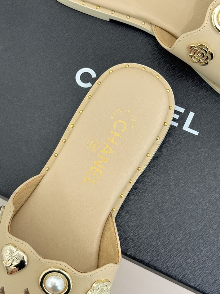 最高級シャネルスーパーコピー CHANEL 2026年春夏 新作 ココマーク サンダル 靴 レディース ベージュ 2630840 シャネル サンダル 新作 - 画像 (4)