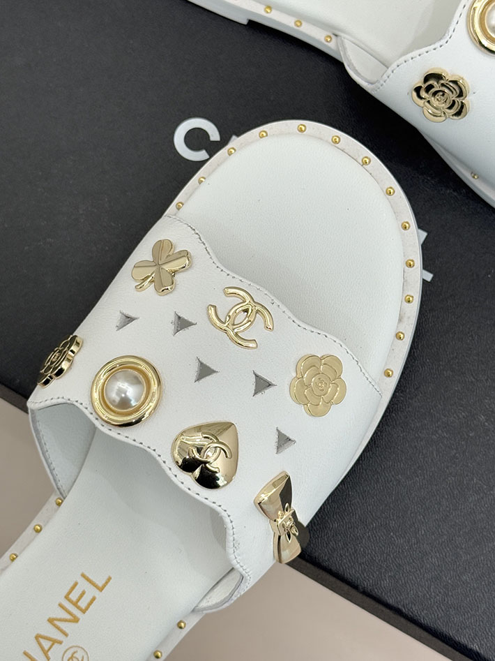 最高級シャネルスーパーコピー CHANEL 2026年春夏 新作 ココマーク サンダル 靴 レディース ホワイト 2630841 シャネル サンダル 定価 - 画像 (5)