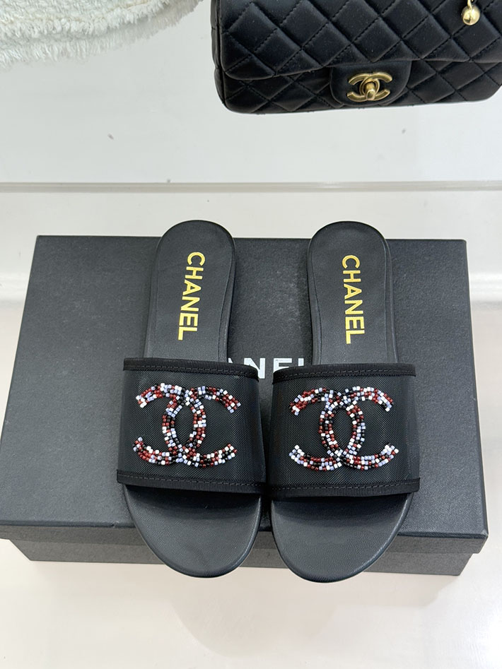 最高級シャネルスーパーコピー CHANEL 2026年春夏 新作 ココマーク サンダル 靴 レディース ブラック 2630842 レディース シャネル サンダル - 画像 (8)